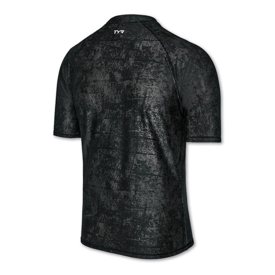 Áo bơi tay ngắn chống nắng TYR Himara Short Sleeve Rashguard