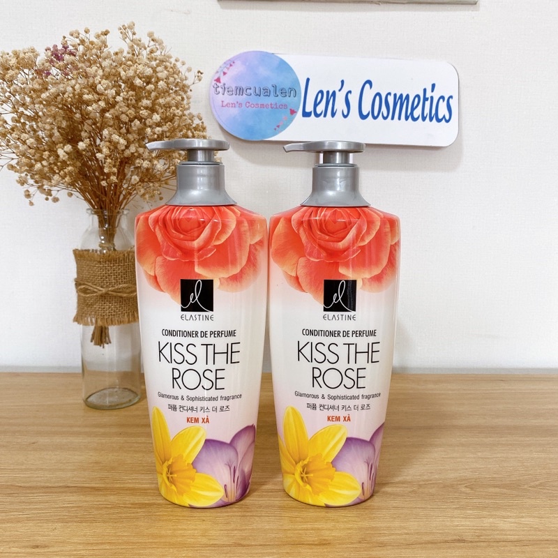 Dầu Xả Elastine Hương Nước Hoa - 3 Mùi Hương 600ML