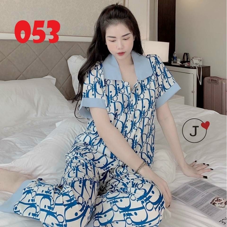 Bộ ngủ Nữ Pijama Cộc Tay Quần Dài Cotton thun, Đồ bộ Nữ Hoạ Tiết Cute Mặc thoải mái dễ chịu Yame Store