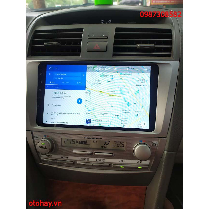 Màn Hình 9 inch Cho Xe TOYOTA CAMRY 2006-2011 Chạy Android Tiếng Việt - Đầu DVD Android Kèm Mặt Dưỡng CAMRY