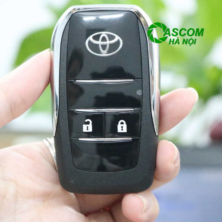 Vỏ chìa khóa-Vỏ độ chìa khóa Toyota Corola,Venza, Yaris, Hilux, Camry, Innova, Vios, Fortuner 2 nút thành mẫu gập Type 1