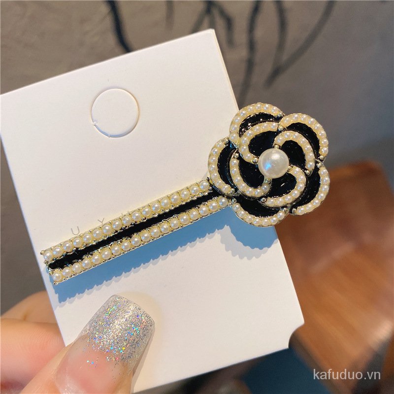 Kẹp Tóc Hình Hoa Đính Đá Phong Cách Hàn Quốc Dành Cho Nữ