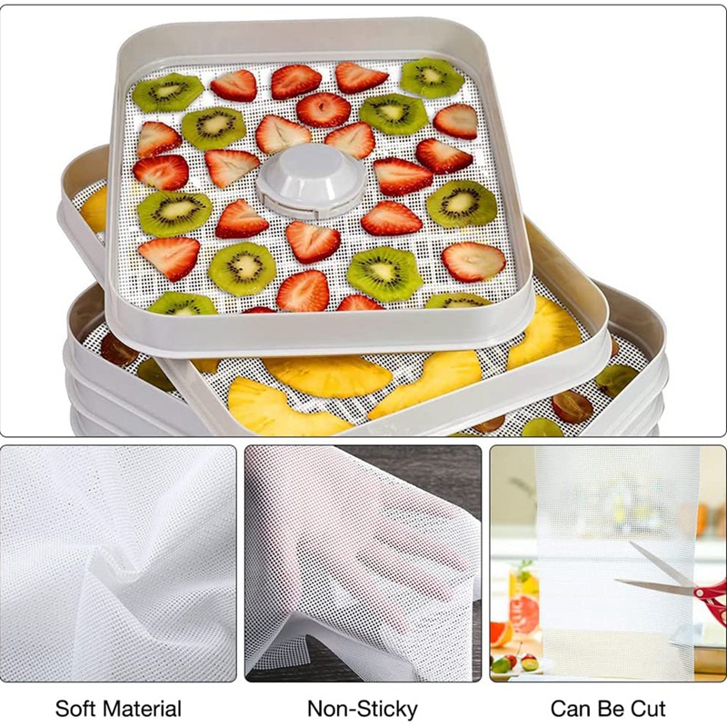 Set 10 Tấm Silicon Hút Ẩm Thực Phẩm 29X37cm