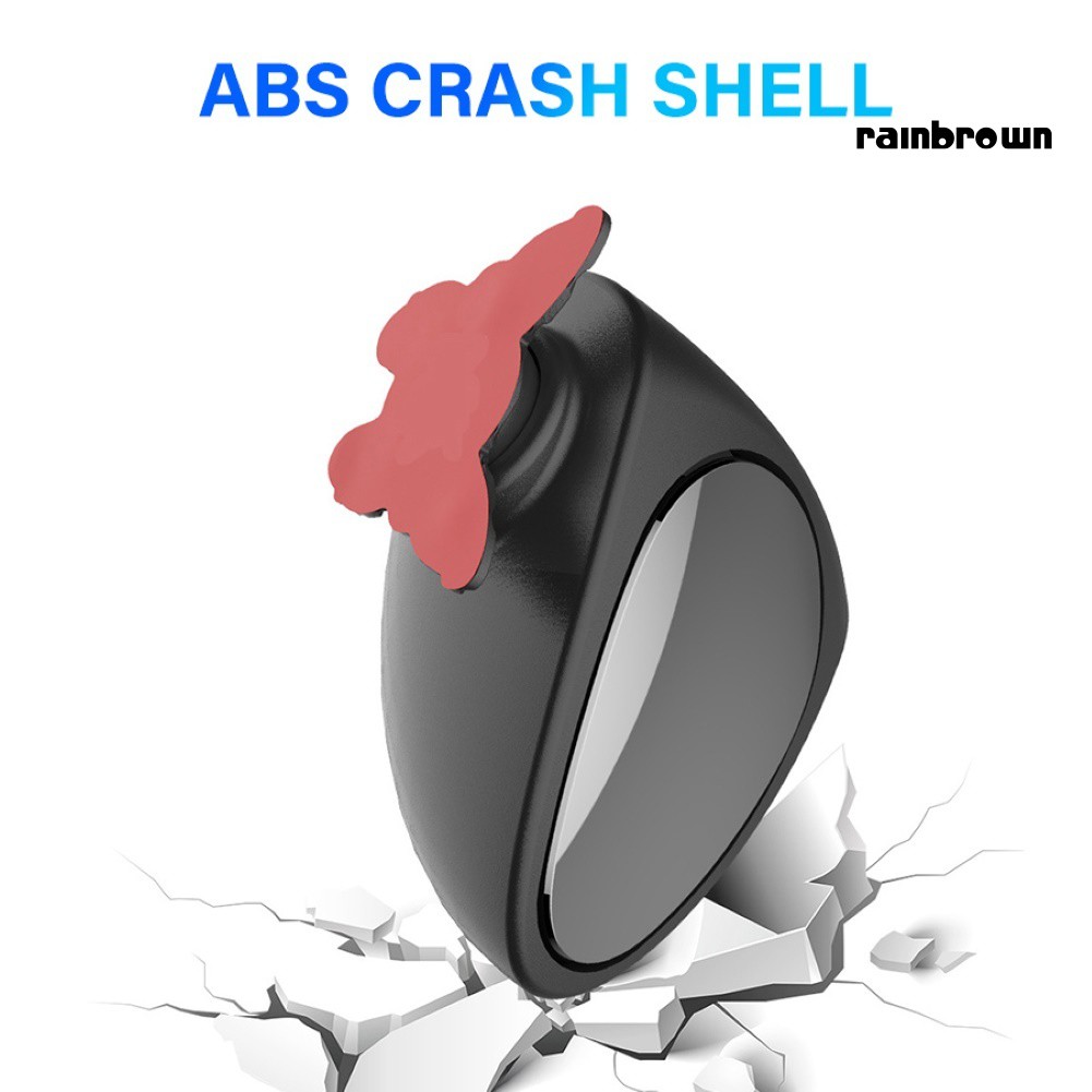 Gương chiếu hậu góc rộng xoay 360 độ hỗ trợ nhìn điểm mù tiện lợi