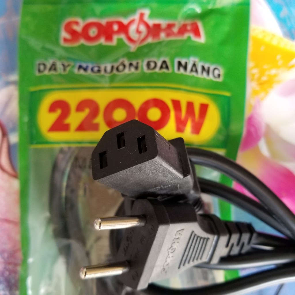 Dây Nguồn Đa Năng Sopoka N17-1200W rẻ nhất Shopee