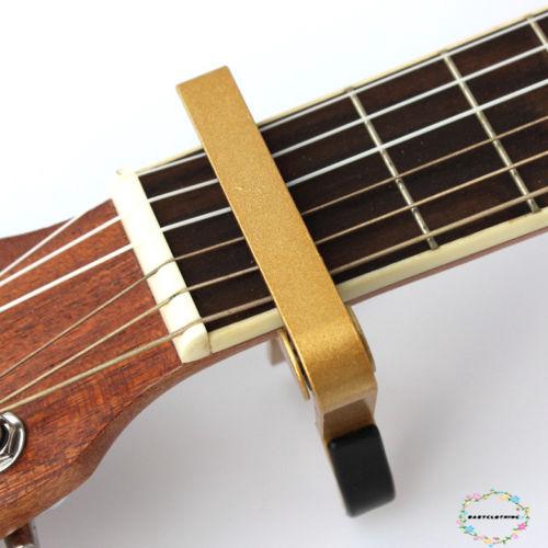 ღWSVღ1Pcs New Guitar Quick Change Clamp Key Capo Clip for Classic&amp;Electruc&amp;Acoustic Guitar