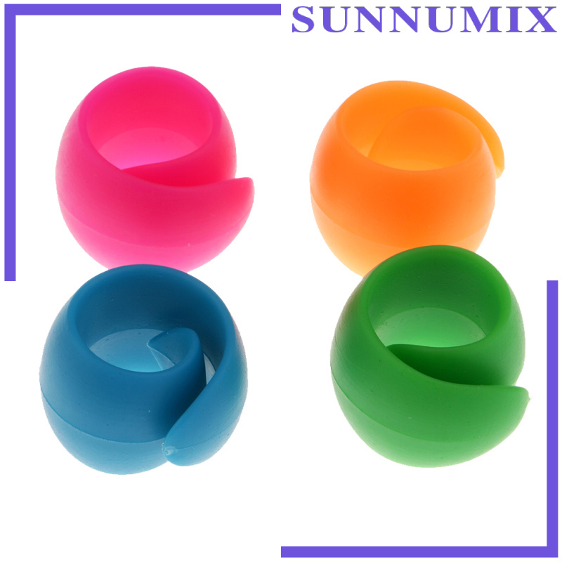 Bộ 4 Cuộn Chỉ Quấn Nhiều Màu Sắc Tiện Dụng