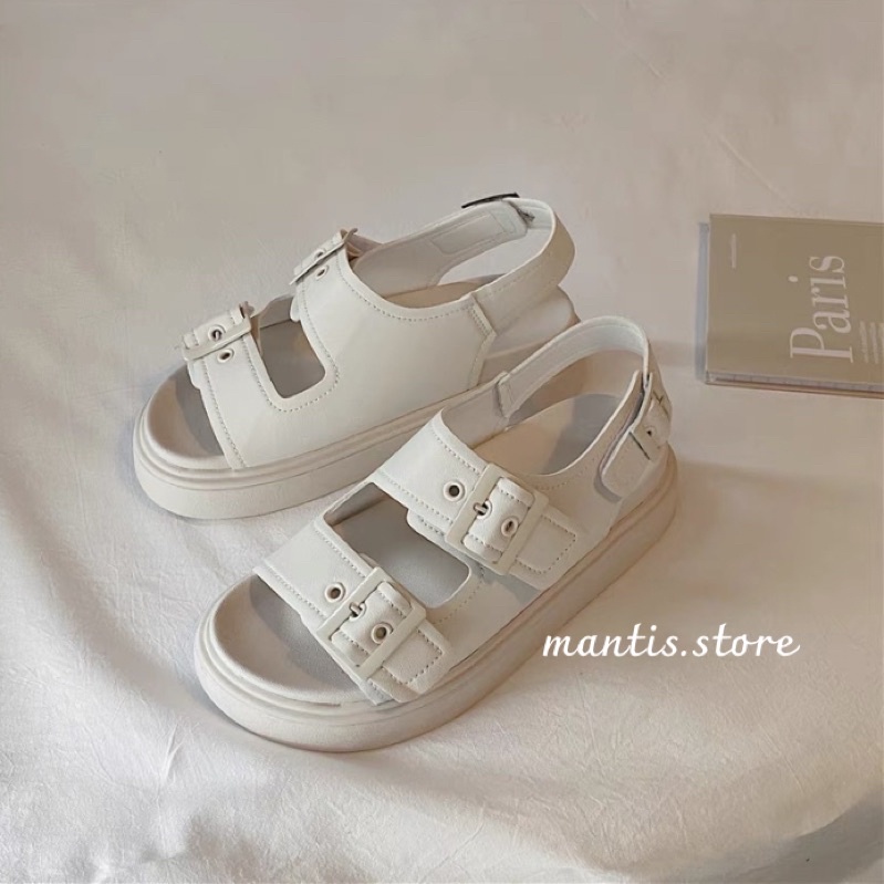 SANDALS 2 KHUY - SANDALS ĐI HỌC(KÈM VIDEO ẢNH THẬT)
