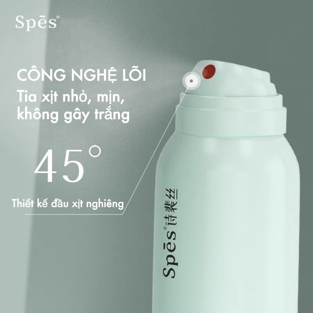 Dầu gội khô xịt gội khô SPES tóc bồng bềnh Washing Free Hair Spray Dry Shampoo hot tiktok SPES01 SPES03 SPES04