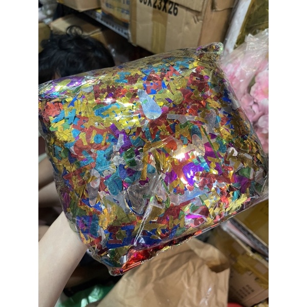 Giấy kim tuyến cắt 1kg
