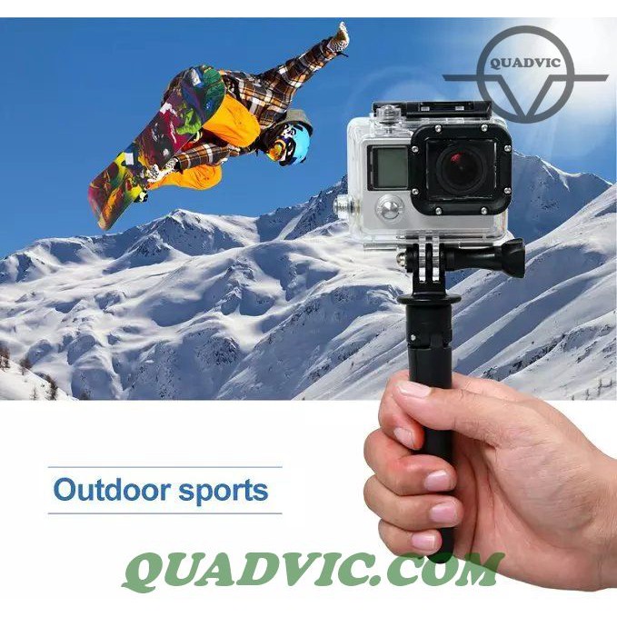 Tripod điện thoại Gậy 3 chân nối dày gậy gậy tự sướng selfie stick găn Gopro 8 7 6 5 N00225 Quadvic.com