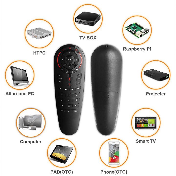 Điều khiển tìm kiếm giọng nói Air Mouse Remote voice G30S Chuột bay G30S