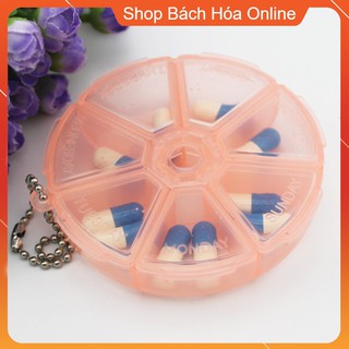 HỘP NHỰA CHIA THUỐC 7 NGĂN