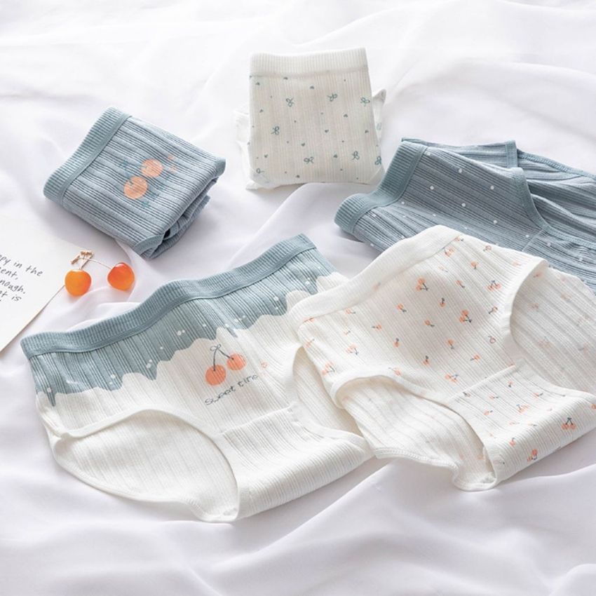 Quần lót nữ, quần lót cotton Cao Cấp kháng khuẩn khử mùi họa tiết cute dễ thương tôn dáng - L1798