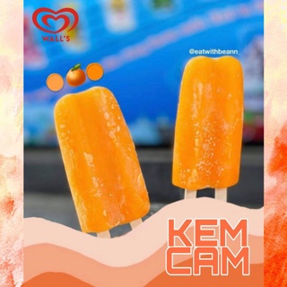 (HỎA TỐC) KEM CAM ĐÁ WALL'S TUỔI THƠ