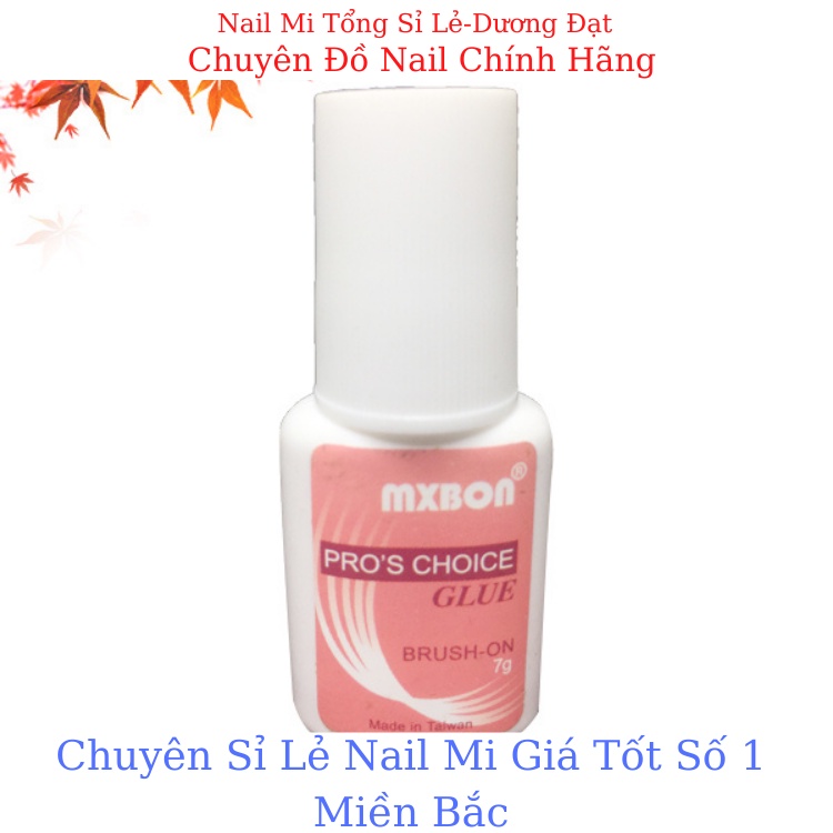 [ HÀNG CHÍNH HÃNG]Keo Mxbon , keo dán móng Mxbon siêu chắc 7ml-Nail Mi Tổng Sỉ Lẻ