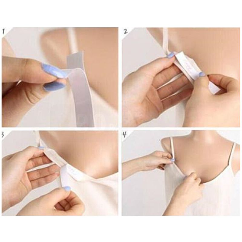 Cuộn Băng Keo Hai Mặt Dài 5M Dùng Để Dán Tóc Giả Thời Trang