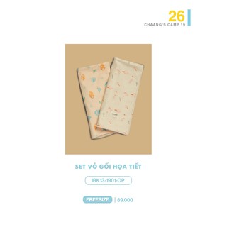 SET 2 VỎ GỐI HỌA TIẾT CHAANG