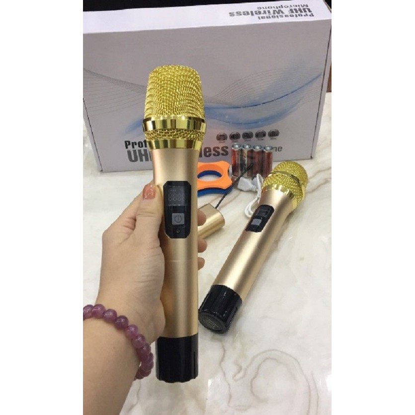 Míc Karaoke không dây đa năng