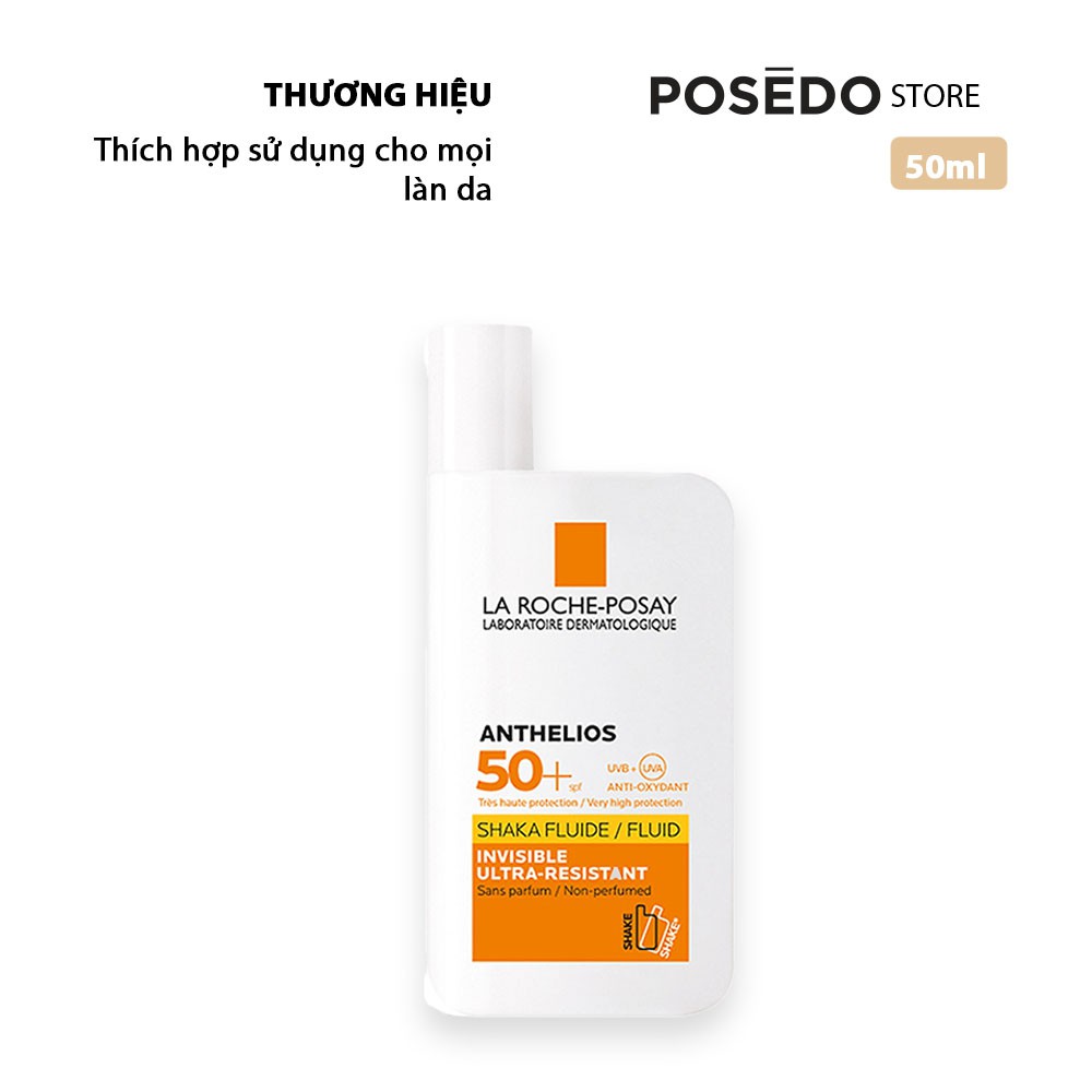 Kem chống nắng dạng sữa lỏng nhẹ Shaka La Roche Posay 50ml | BigBuy360 - bigbuy360.vn