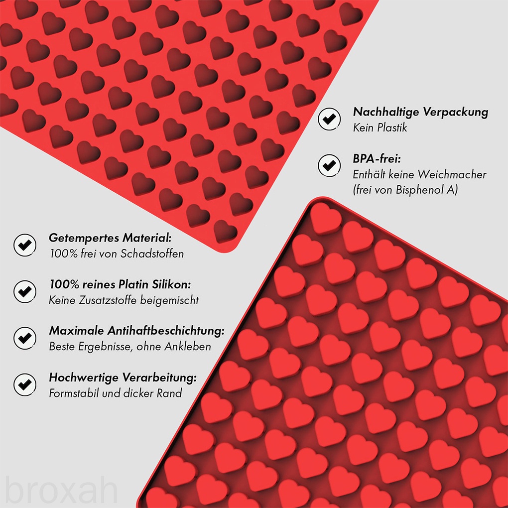 Biscuit Making Mold Silicone Chocolate Maker Tray Grids Diy Broxah