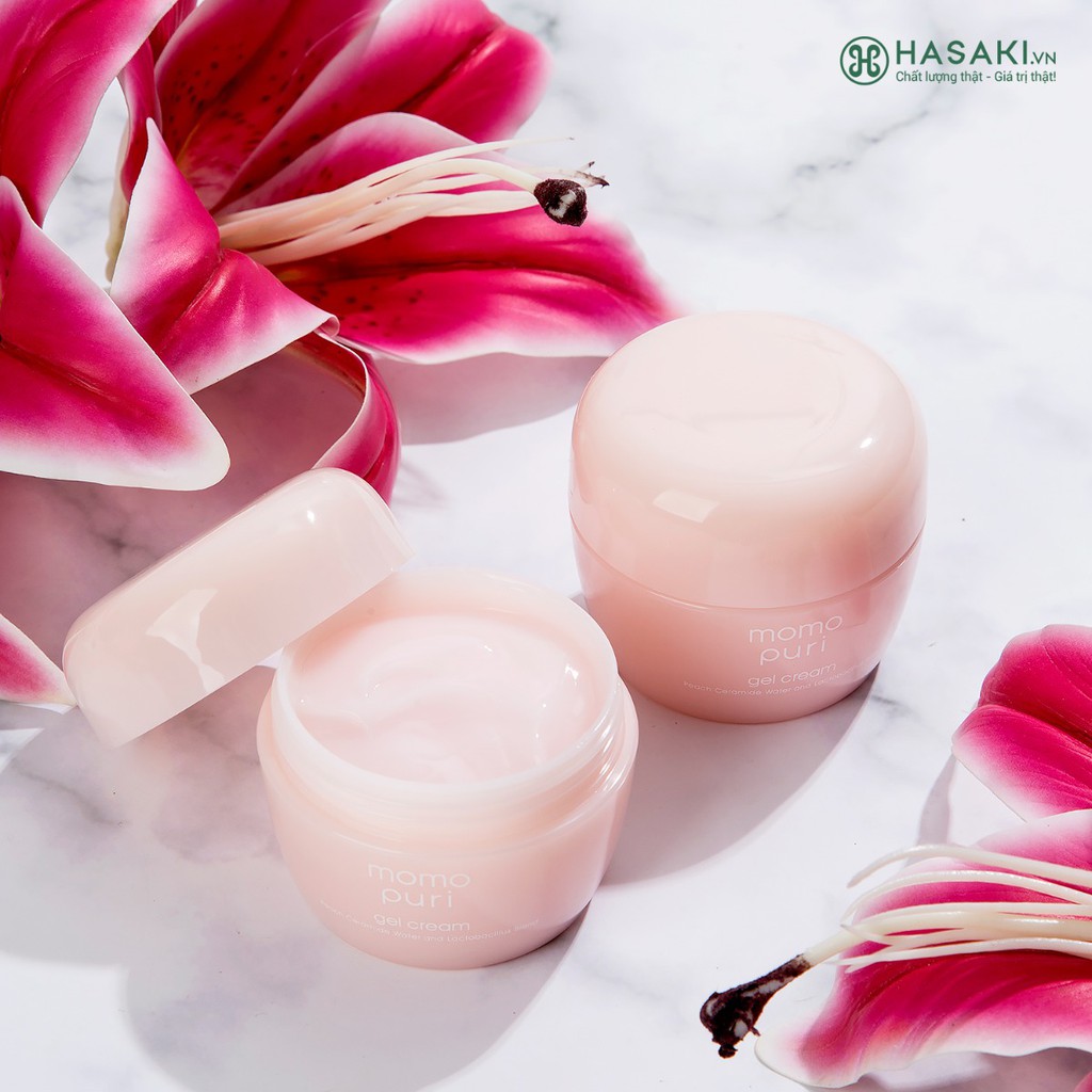Gel Dưỡng Da Momopuri Hương Đào Gel Cream 80g