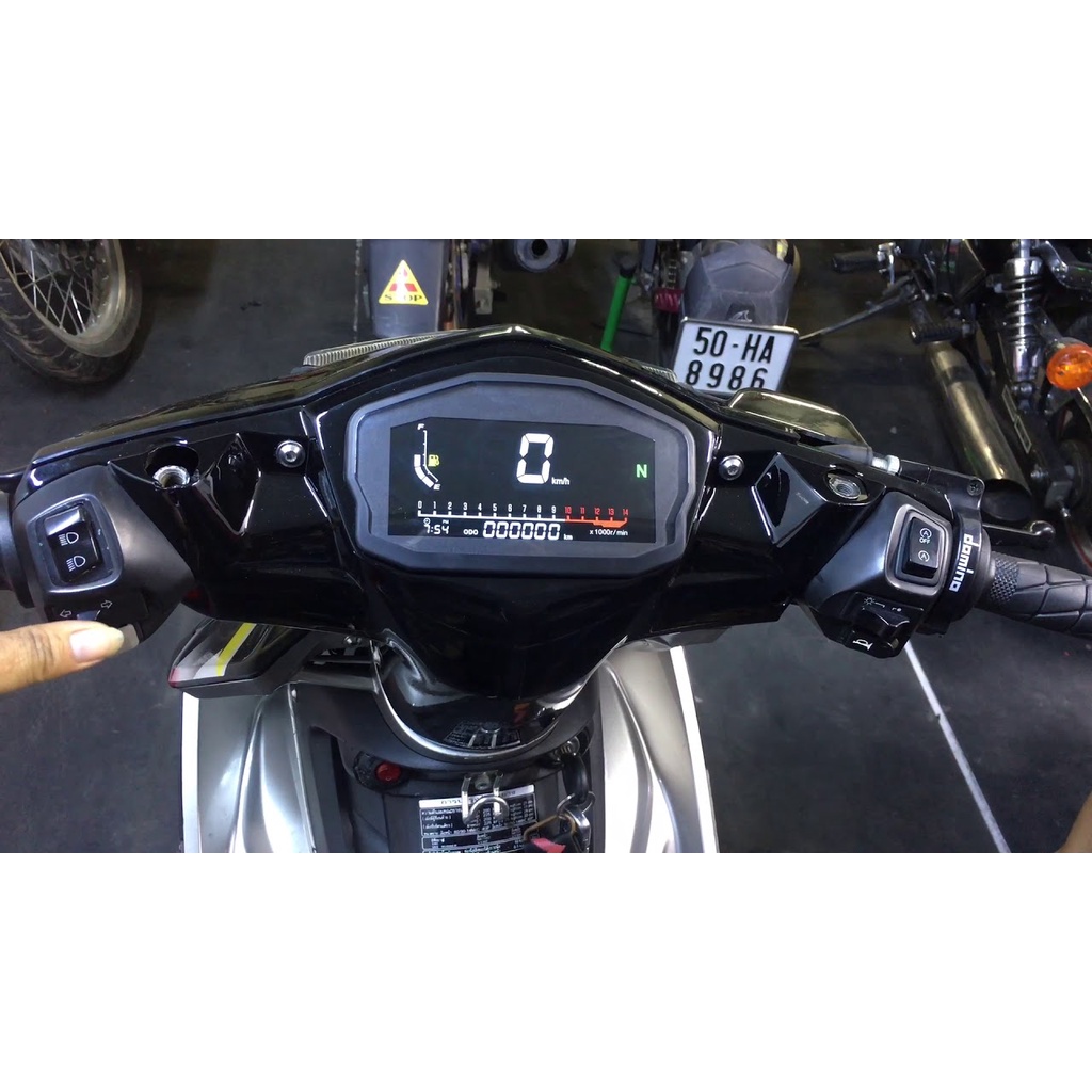 Đồng hồ điện tử Ducati  full dây điện chế được nhiều loại xe . ShopDoChoiXeMay