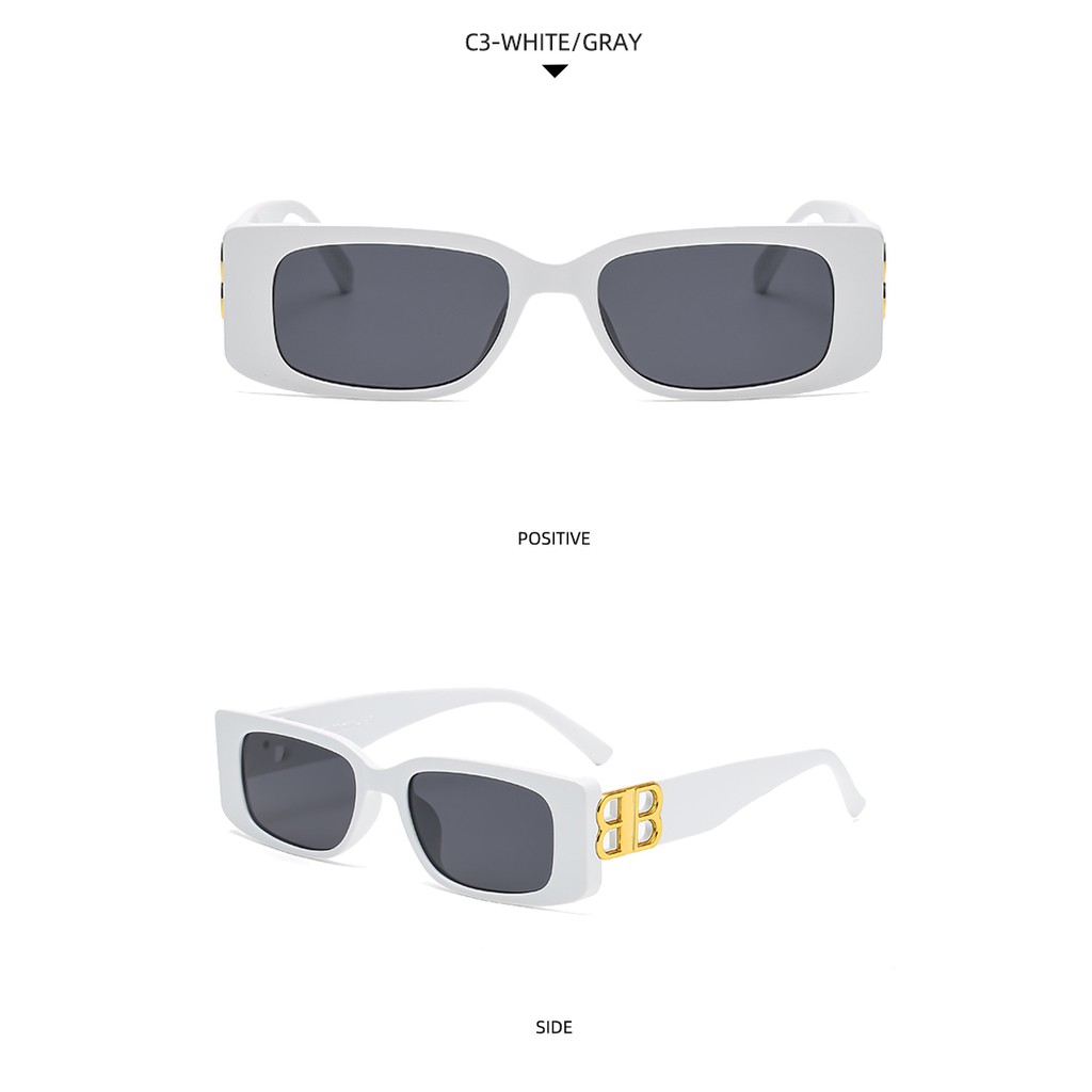 Mắt kính gọng hình hộp nhỏ thiết kế rỗng thời trang 2021 cho nữ