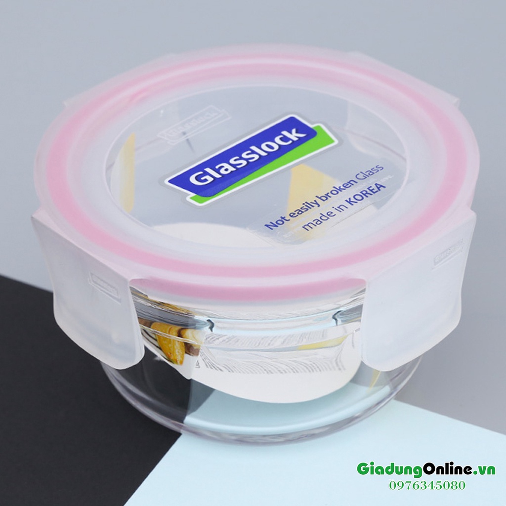 Hộp thủy tinh cường lực chịu nhiệt Glasslock ORCT035 350ml - Larva Store