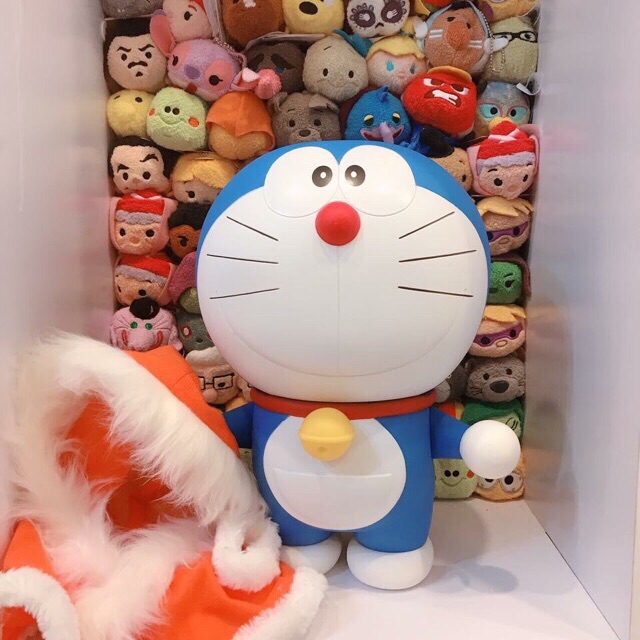 [ Hàng có sẵn ] Mô hình Doraemon áo choàng lông