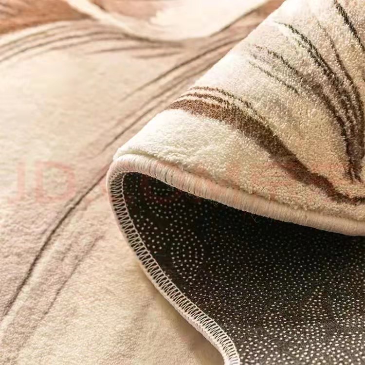 Thảm trải sàn trang trí, thảm chùi chân bông hoa 5D cao cấp sắc nét sẵn hàng kích thước 120cm