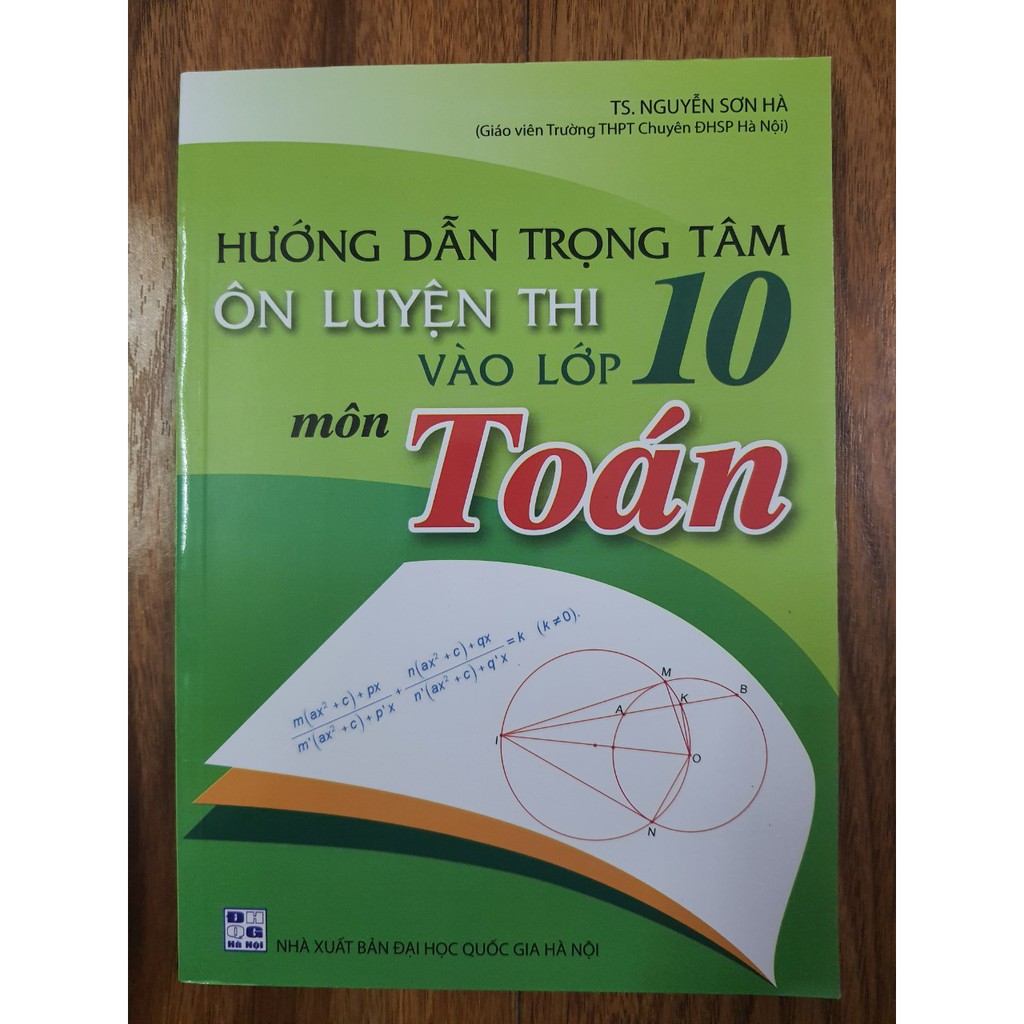 Sách - Hướng dẫn trọng tâm Ôn luyện thi vào lớp 10 môn Toán