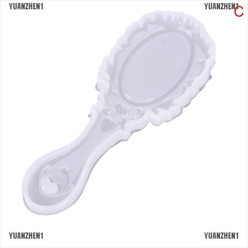 [YUANZHEN1] Khuôn Làm Mặt Trang Sức Bằng Silicone Hình Lược