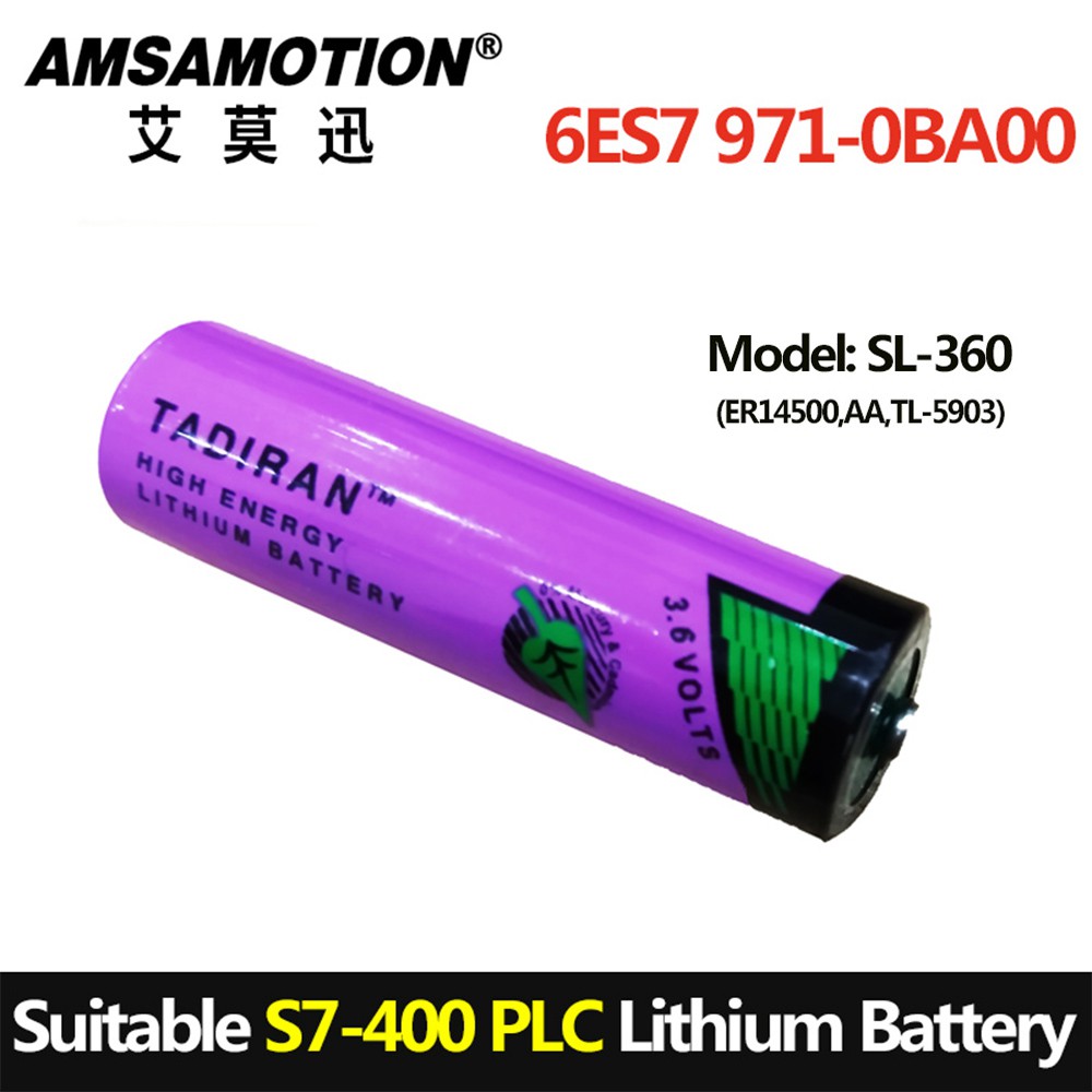 Pin TADIRAN SL-360 Thích Hợp S7-400 PLC 6ES7971-0BA00 Dành Cho Siemens PLC 3.6V AA Pin Lithium TL-59