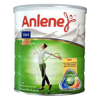 Sữa Bột Anlene Gold Movepro Hương Vanilla (Hộp Thiếc 800g)