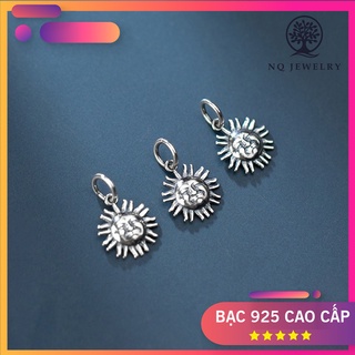 Charm S925 hình mặt trời treo