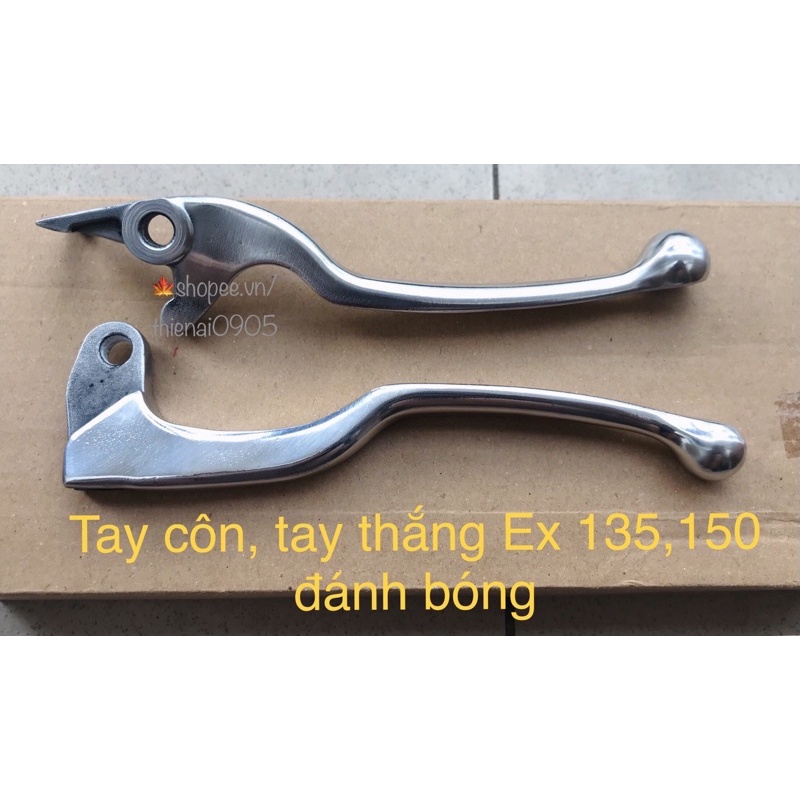 Tay thắng Exciter 135/150 đánh bóng