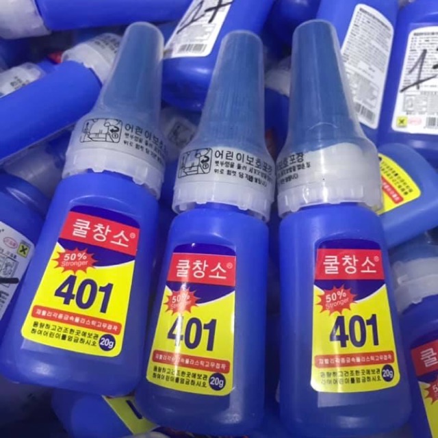 Keo 401 dẻo dán móng