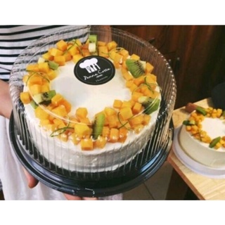 Hộp Nhựa Đế Đen A024