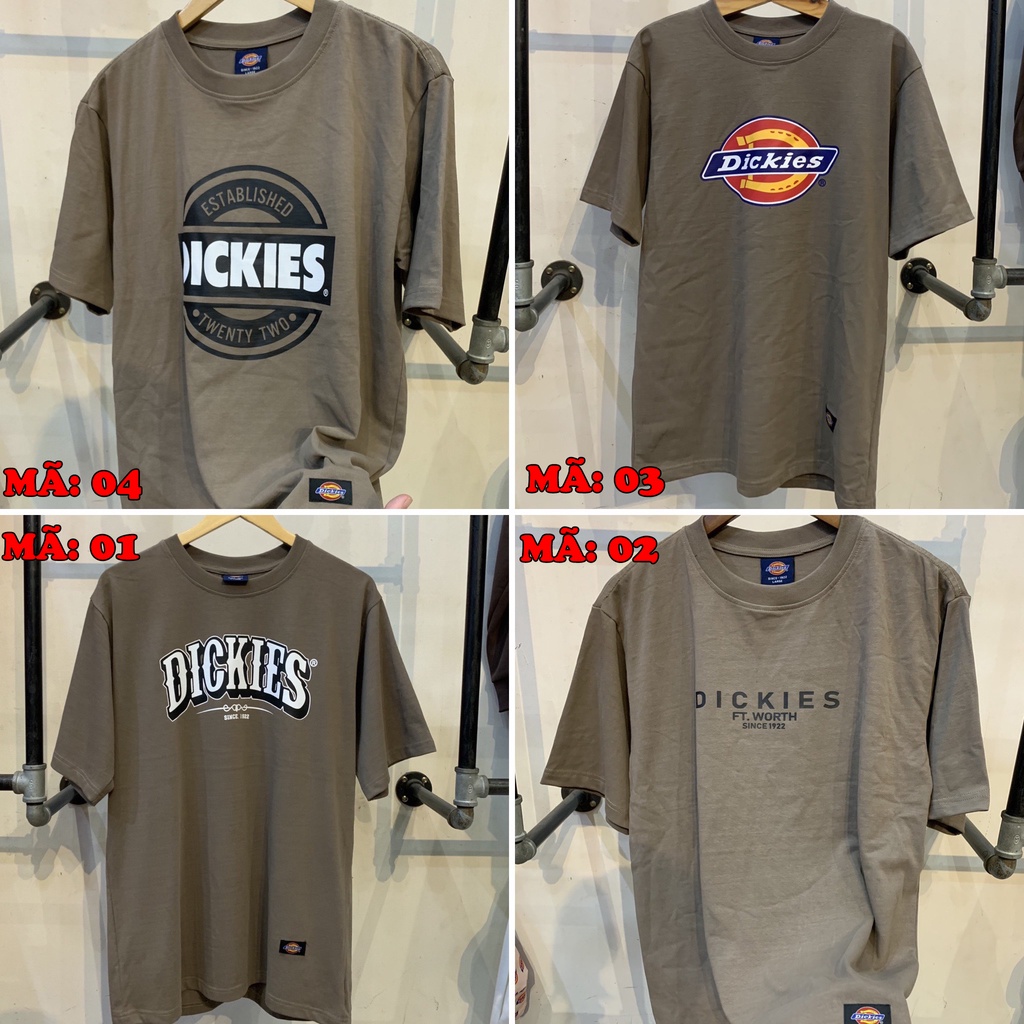 Áo thun Dickies chính hãng - Xám nâu Vintage | BigBuy360 - bigbuy360.vn