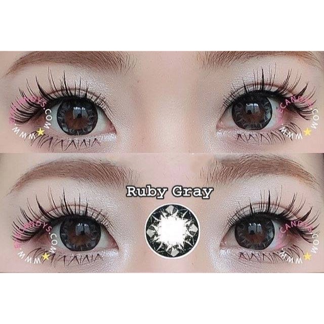 Kính áp tròng lens vassen màu Ruby Gray