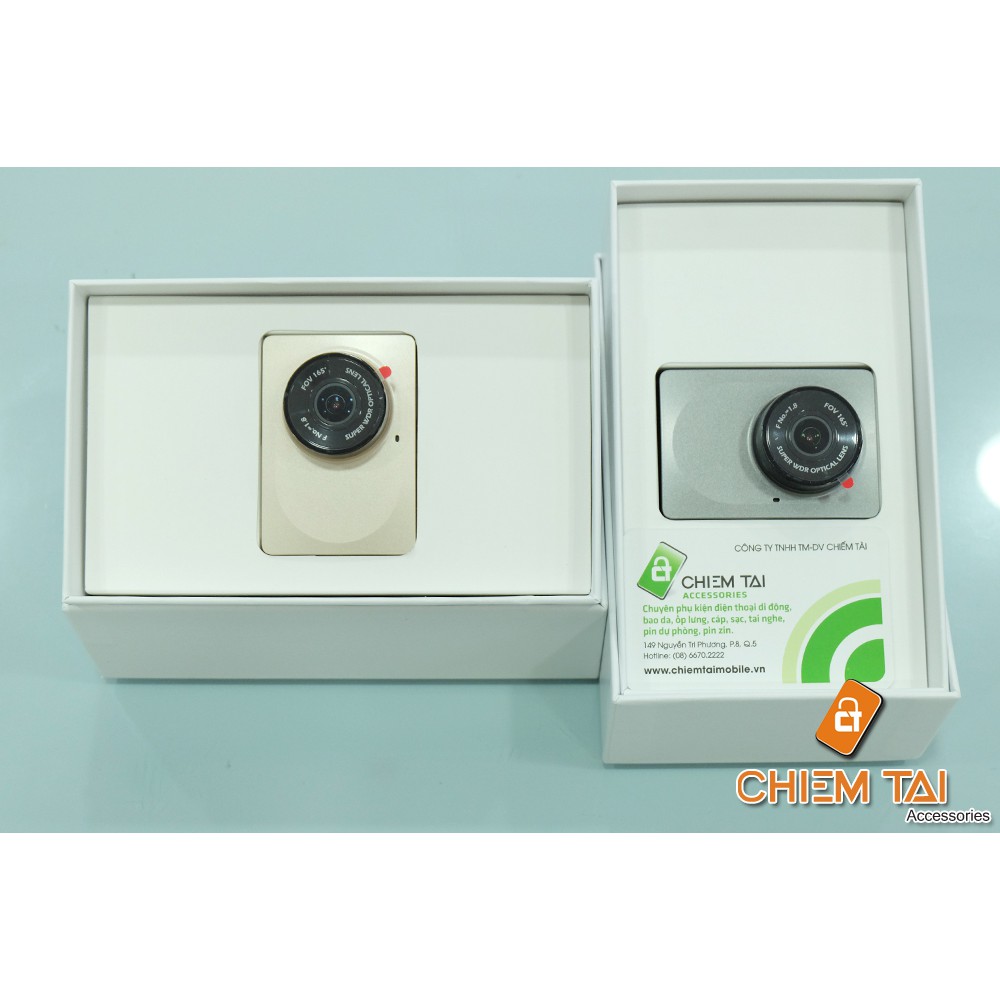 Camera hành trình dành cho xe hơi Xiaomi Yi Car 1296P, 165 độ - Hỗ trợ bản tiếng anh | BigBuy360 - bigbuy360.vn