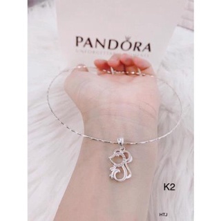 KIỀNG MỀM BẠC NỮ MẶT BẠC TA