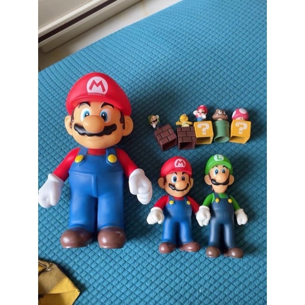Set 5 Mô Hình Mario Trong Game Super Mario 5cm - Mô hình Mario Mini bằng PVC cao cấp (Có clip, Ảnh Thật)