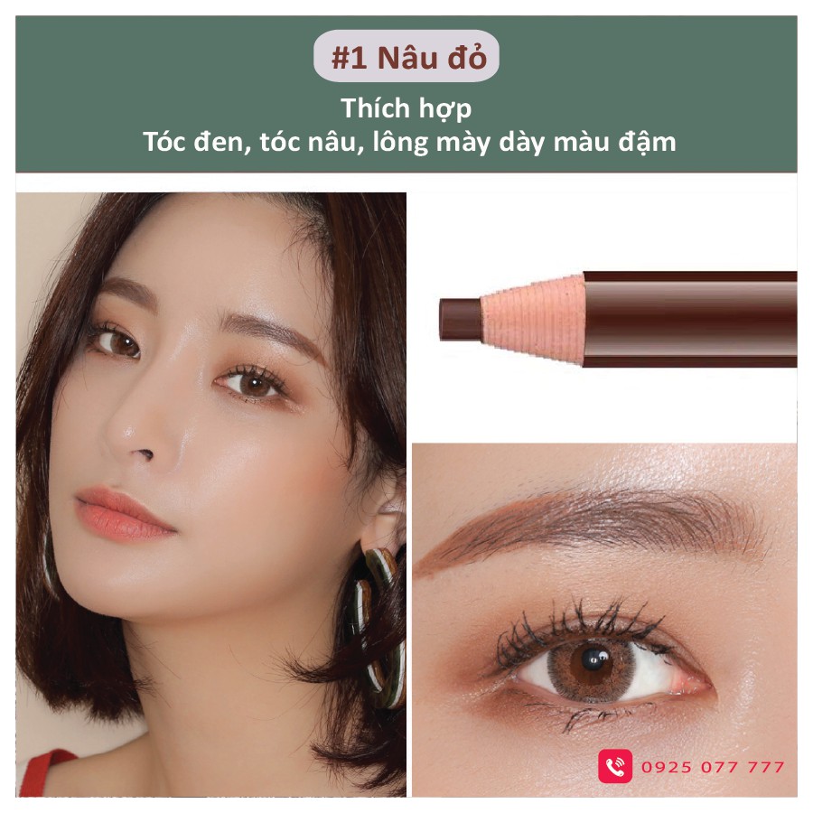 Chì Xé ANN365 Kẻ Chân Mày Cosmetic Art Giá Rẻ 5 Màu Tự Chọn Lâu Trôi