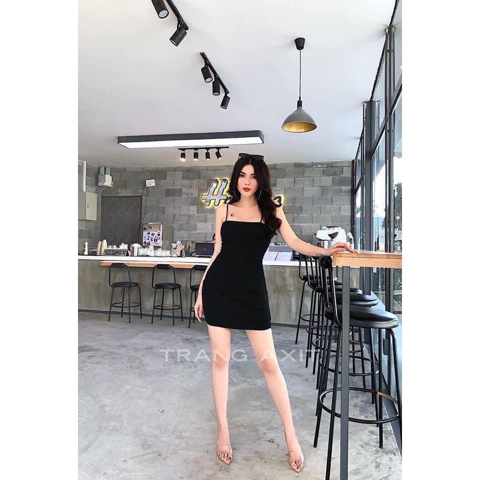 VÁY ÔM 2 DÂY SỢI BÚN DÁNG DÀI | BigBuy360 - bigbuy360.vn