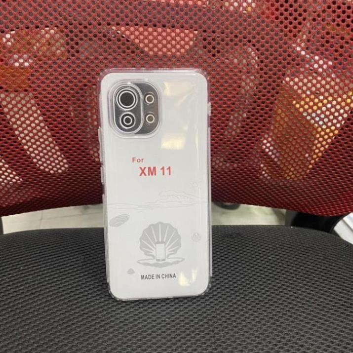Ốp lưng Xiaomi Mi 11 dẻo trong suốt bảo vệ camera