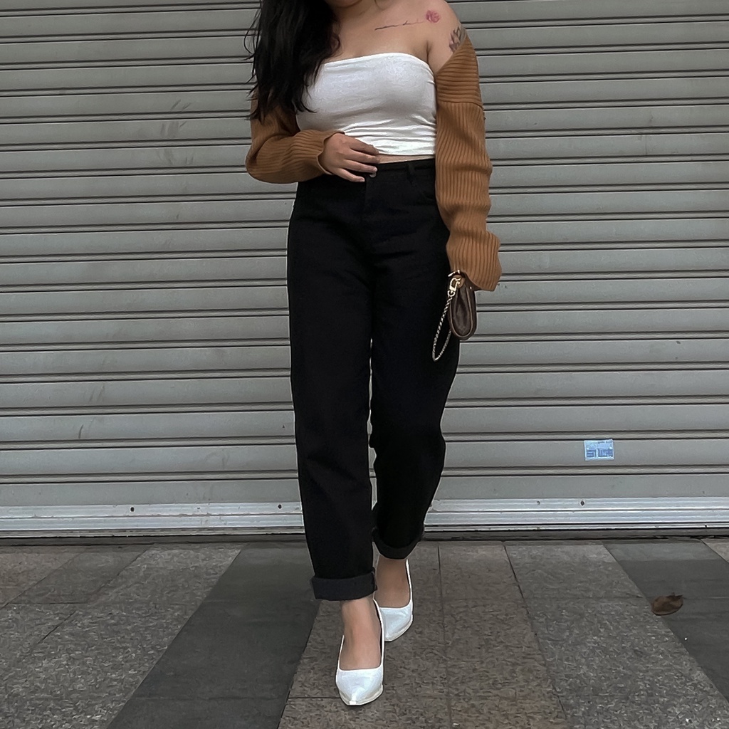 (SEPTEMBER - 3101) QUẦN BAGGY JEAN ĐEN