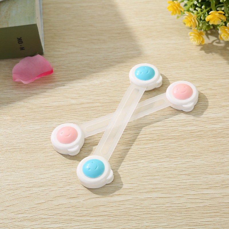 ❌Giá Sỉ❌ Khóa Gài Tủ Lạnh, Khóa Ngăn Kéo Hình Mặt Cười 88291 Giadungstore88