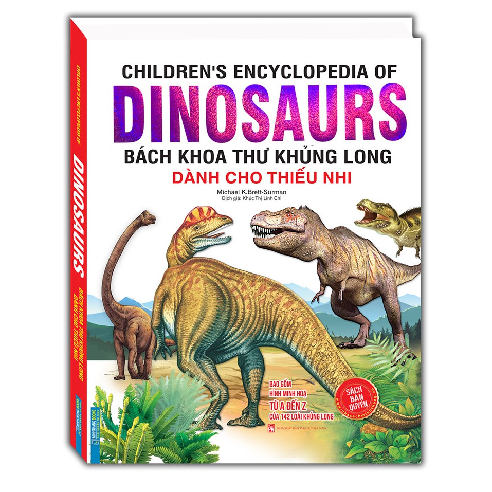 Sách - Bách Khoa Thư Khủng Long Dành Cho Thiếu Nhi (Bìa cứng)